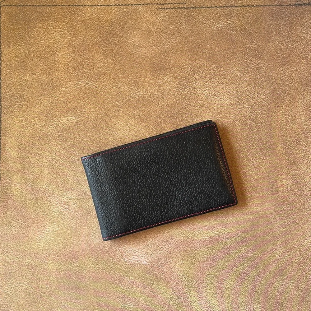 Coach Pebbled Leather Wallet